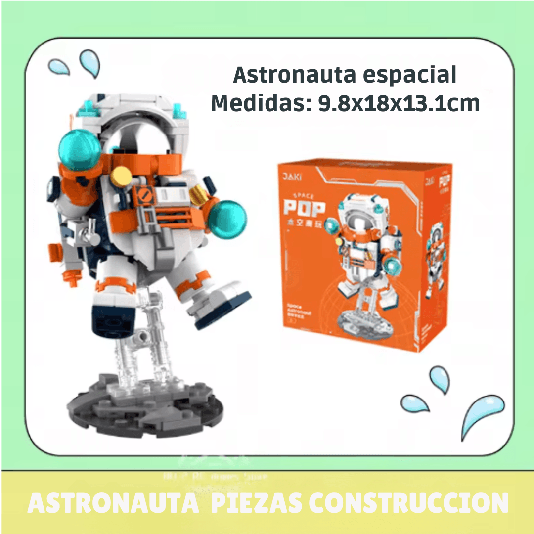 Astronauta espacial para construir