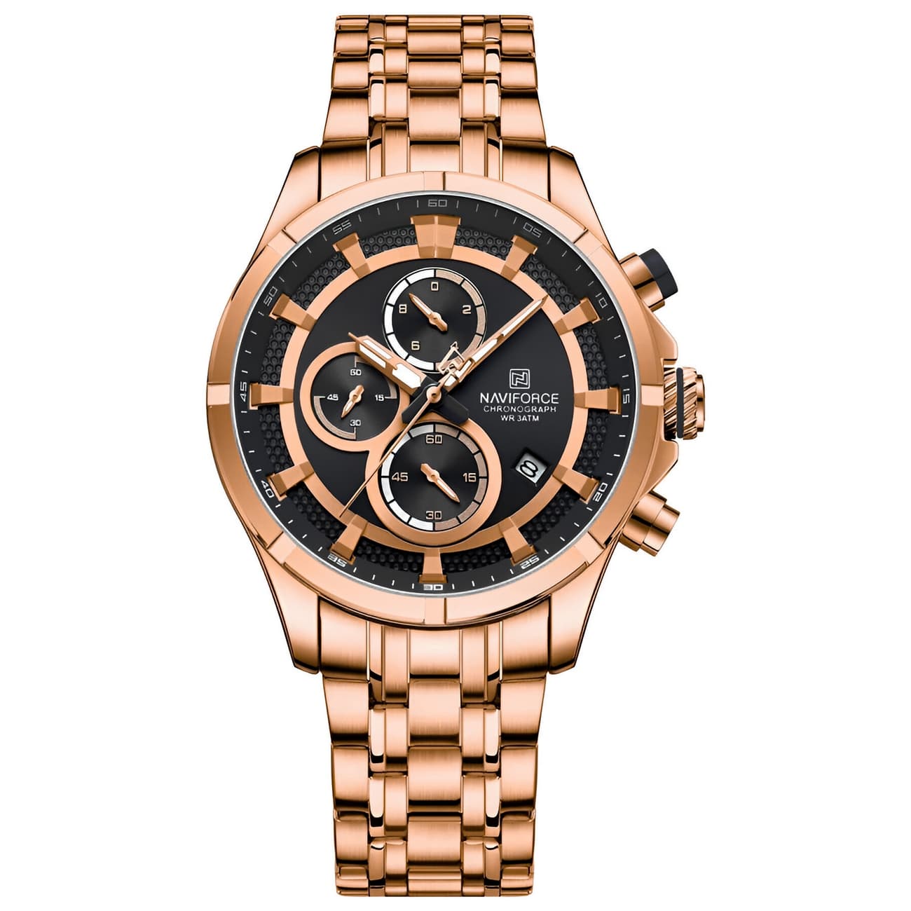 Reloj Naviforce Casual Nf8046 Crono Homb