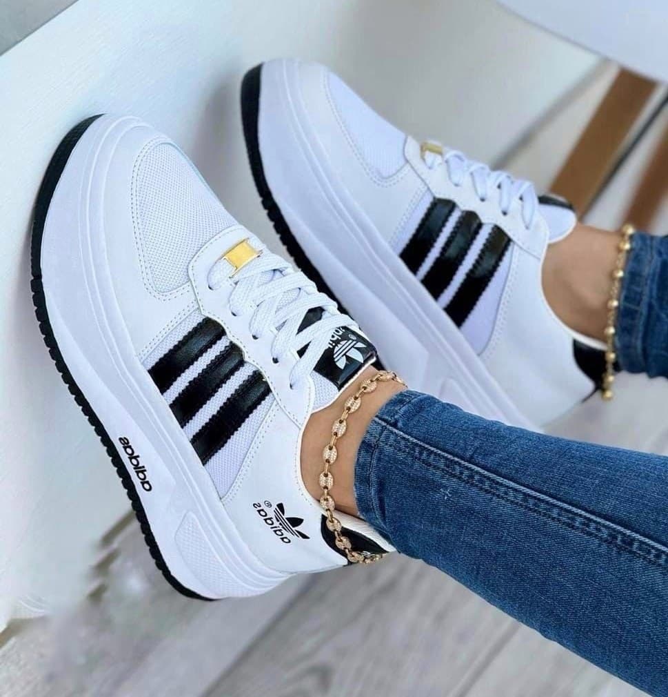 CALZADO ADIDAS SUELA ALTA DAMA