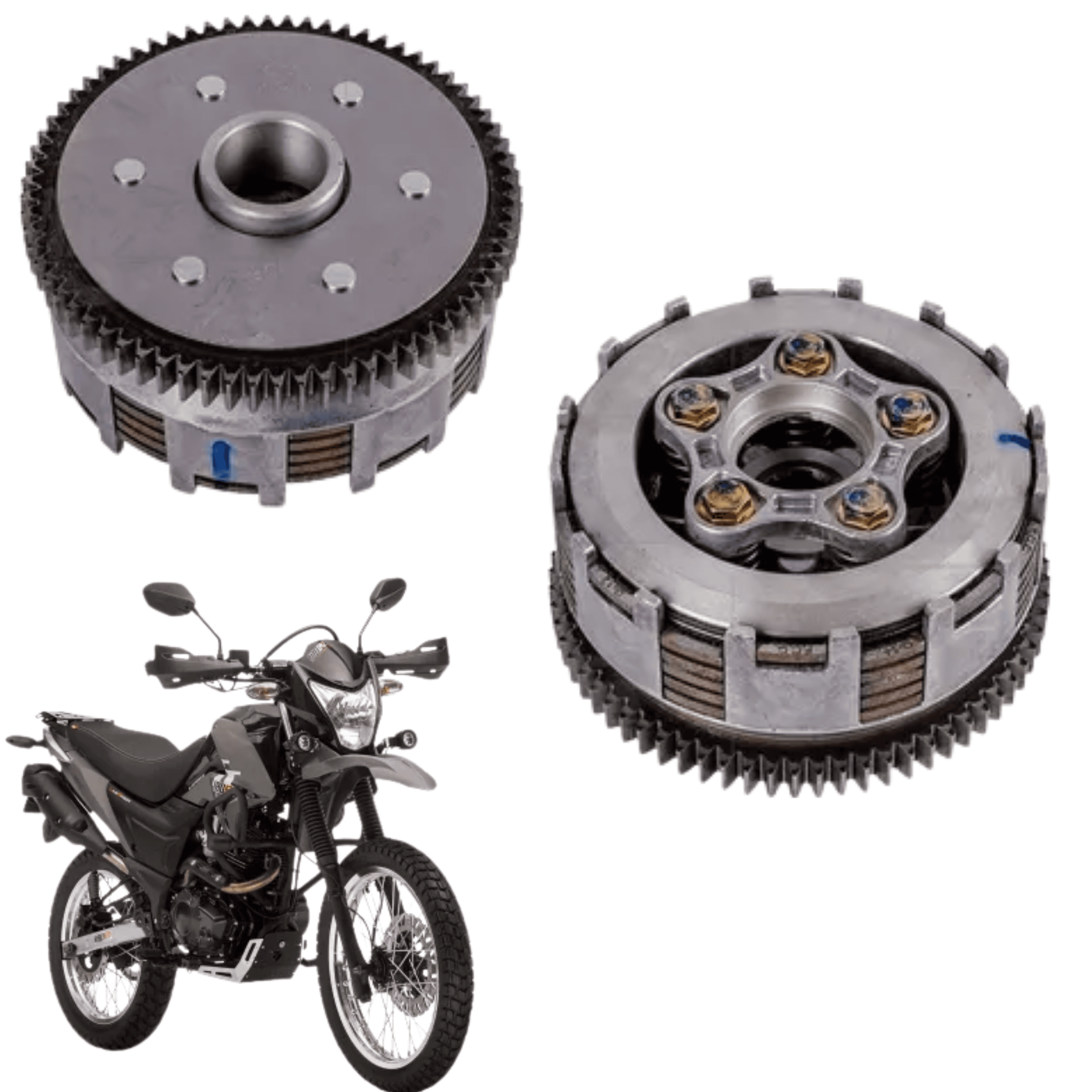 CLUTCH COMPLETO REVO AKT 180TTR-180TTX