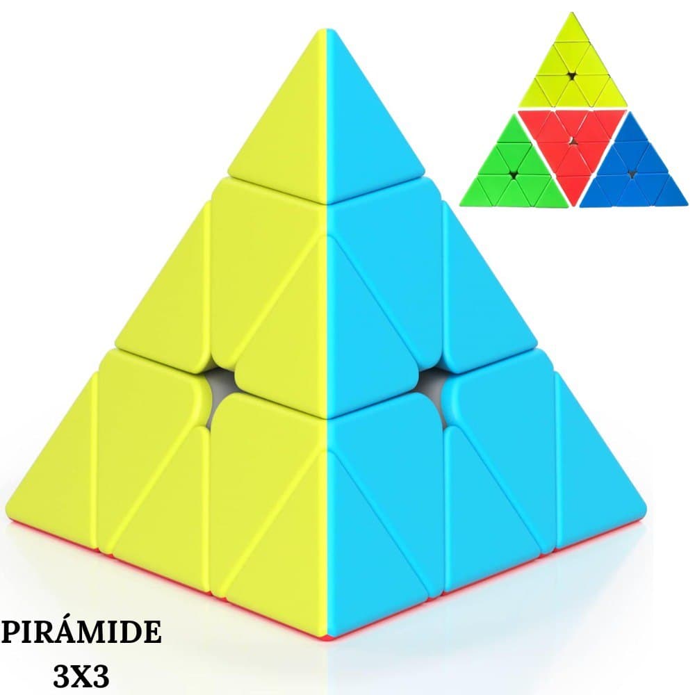Cubo De Rubik Piramide 3 X 3 X 3 Juego