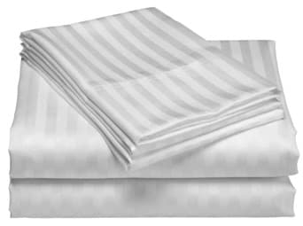 Juego Sabanas Cama Queen Unicolor Blanco
