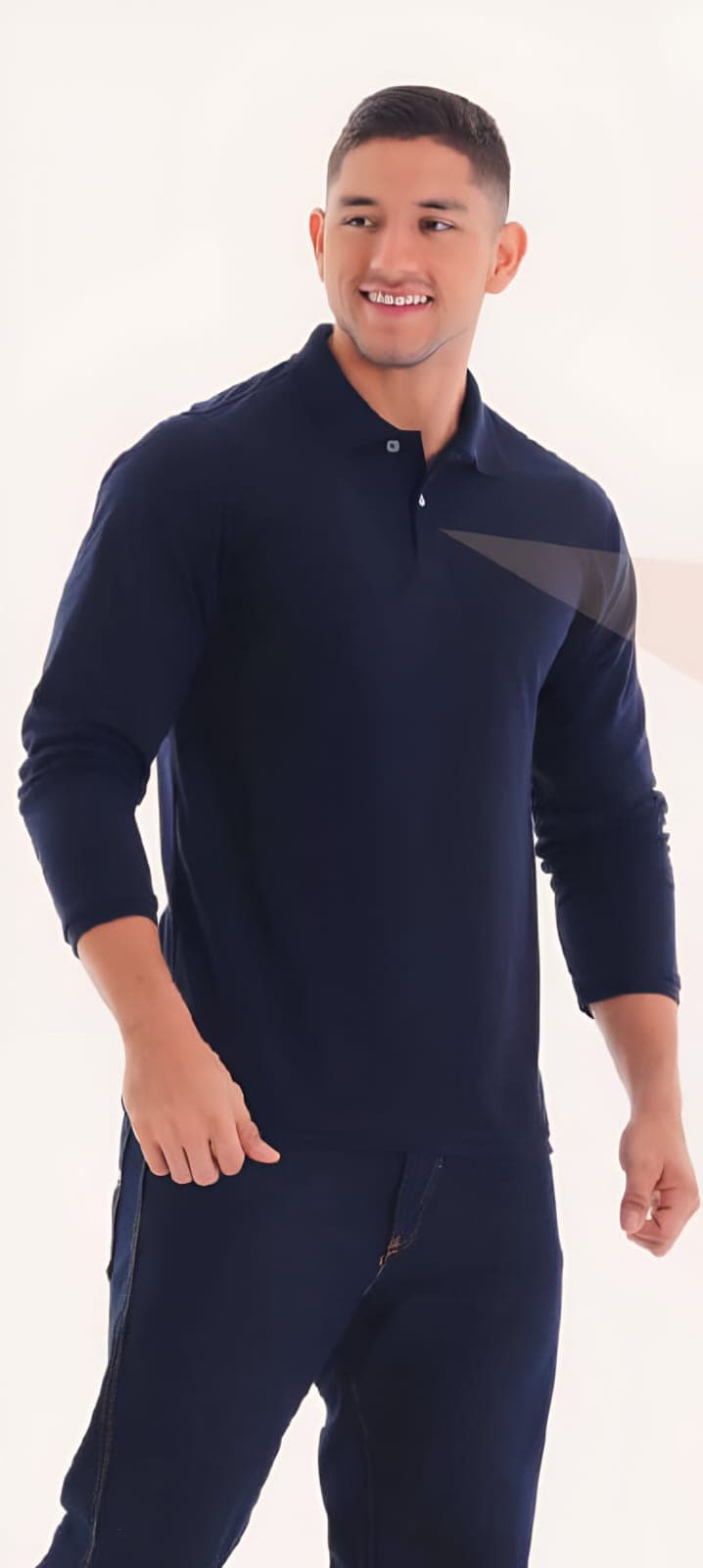 POLO BASICO MANGA LARGA