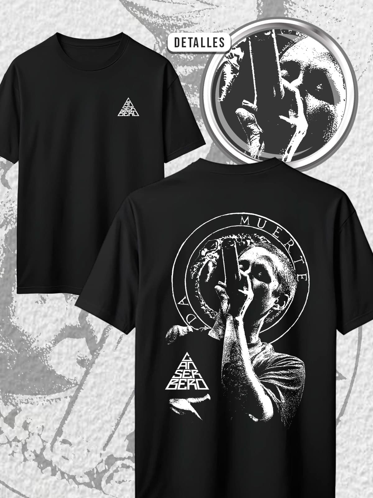 Can negra #2 spc camiseta