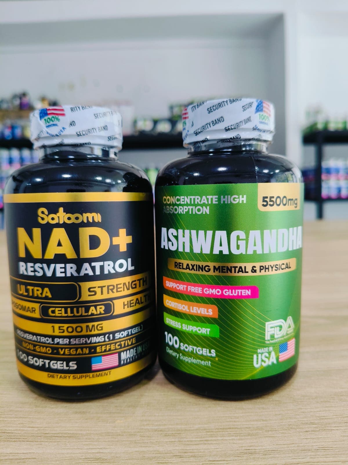 Combo NAD + ASHAWGHANDA
