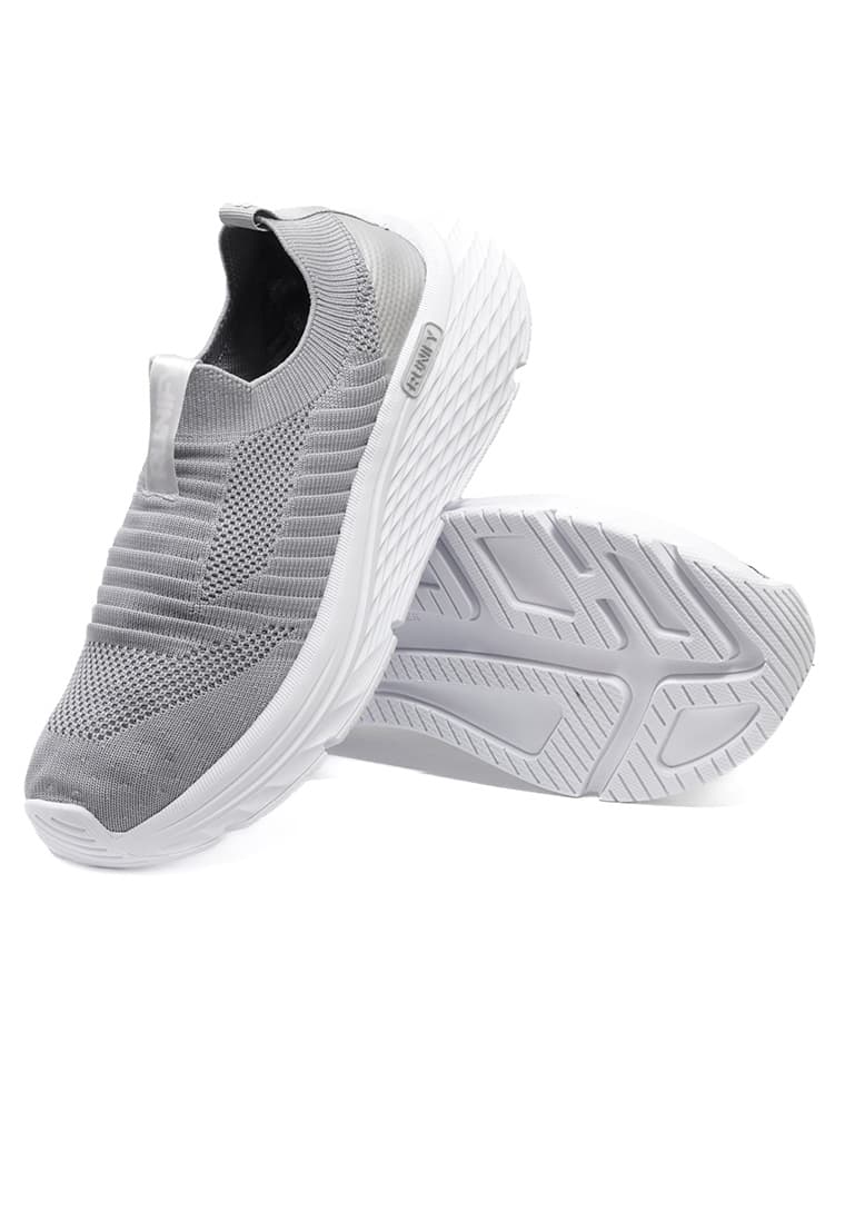 Tenis Running Unisex RuniFy Gris Jump