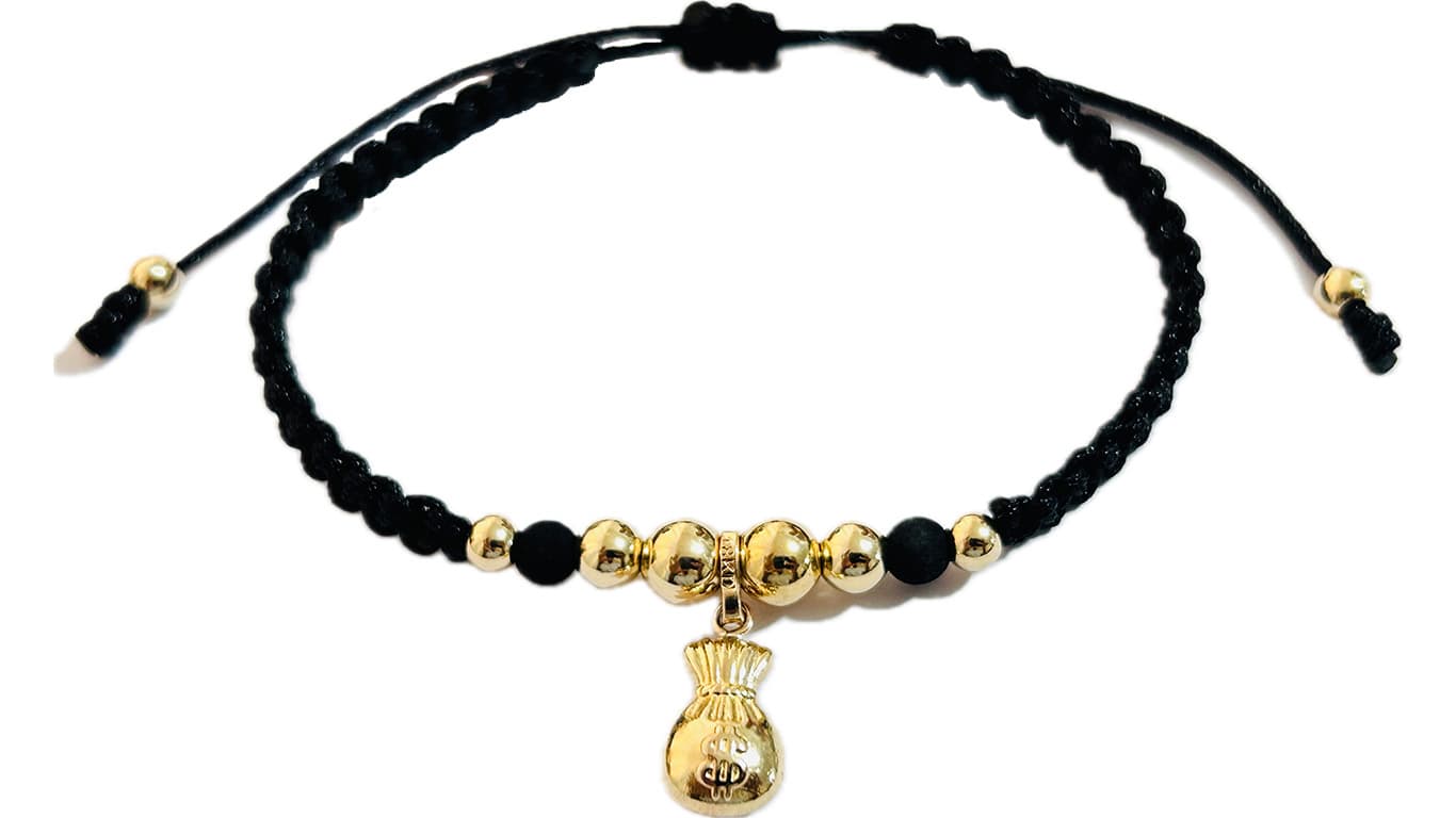 Pulsera Abundancia Oro Laminado 18k