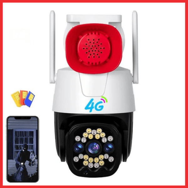 A216 CAMARA 4G SIRENA 1 LENTE PTZ YW26