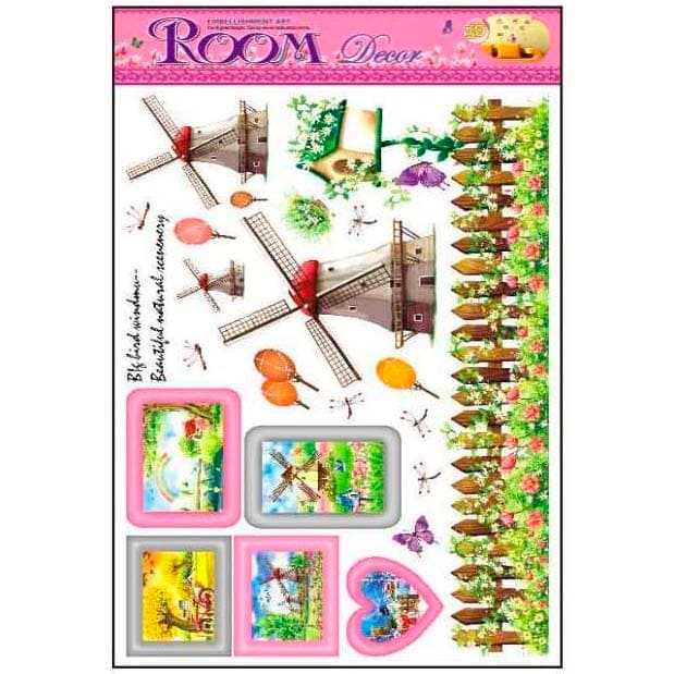 Sticker Adhesivo Para Pared STT-8033
