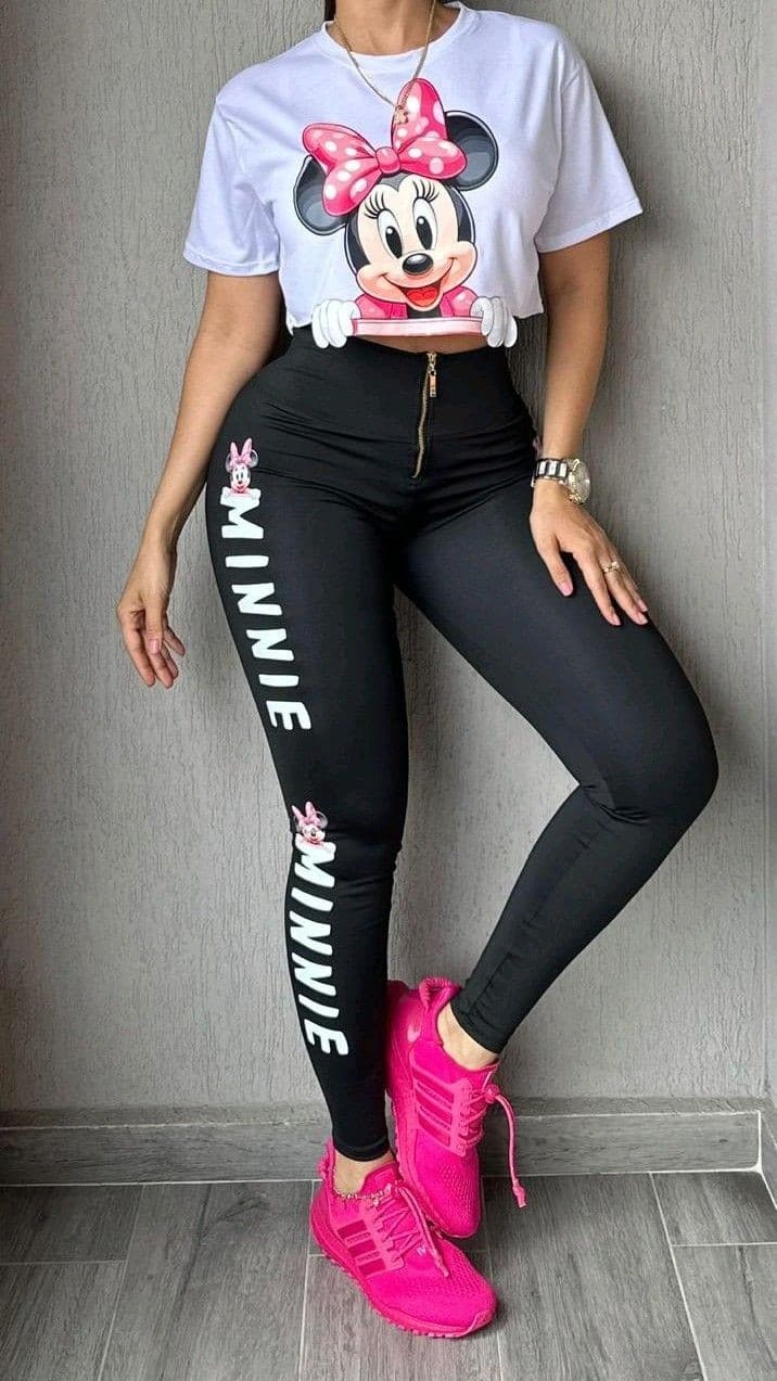 Leggins+Cremallera+ croptop