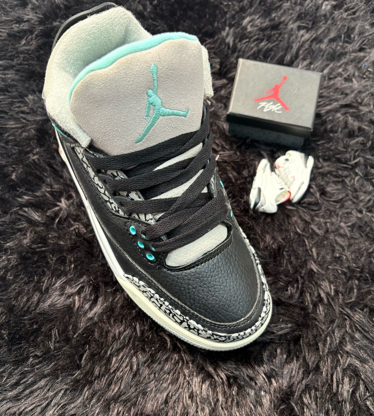 JORDAN RETRO 3 Negra Calidad 1.1