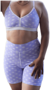 Crop Top Tipo Bralette Deportivo