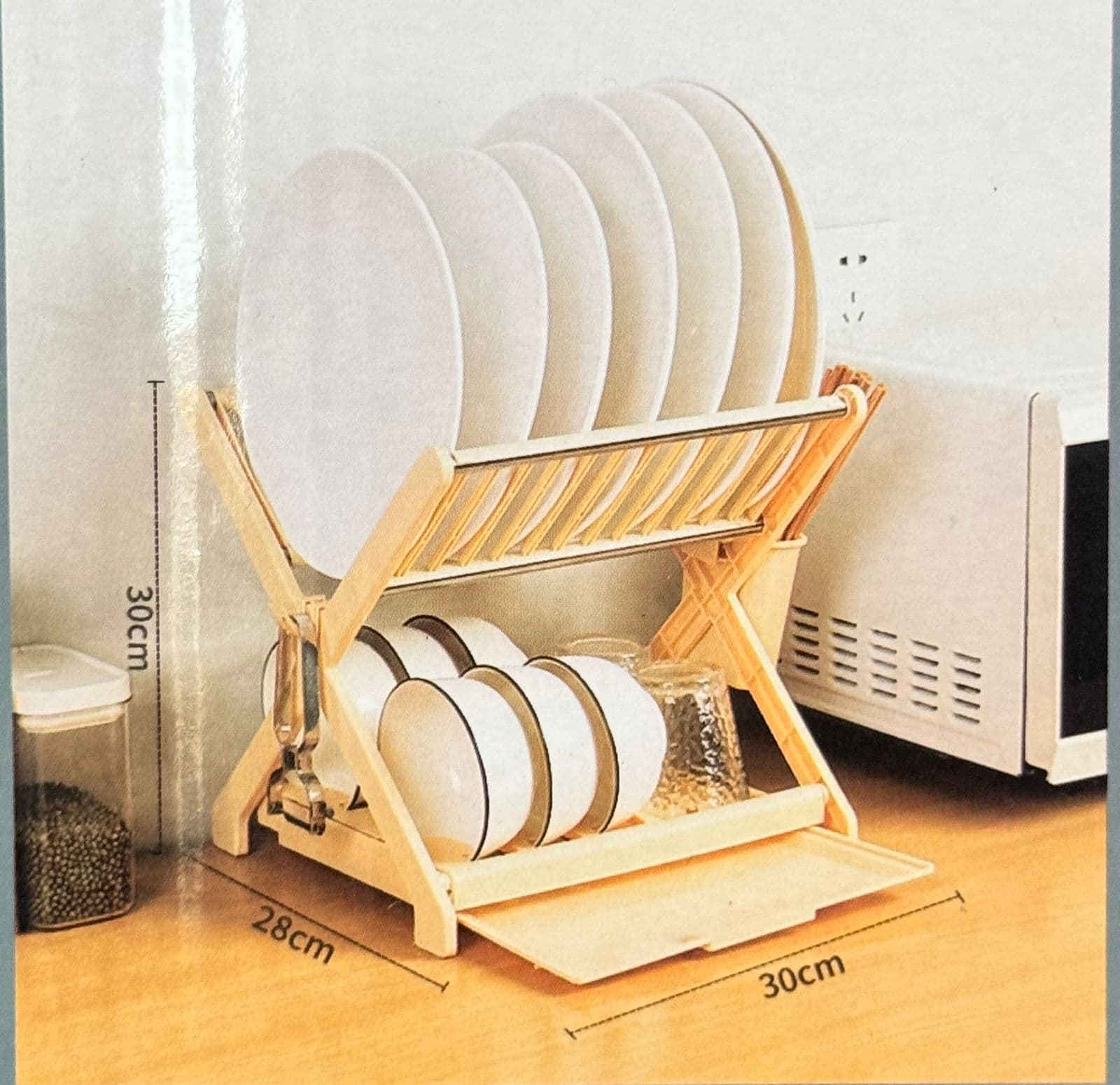 Espectacular escurridor de cocina BEIGE