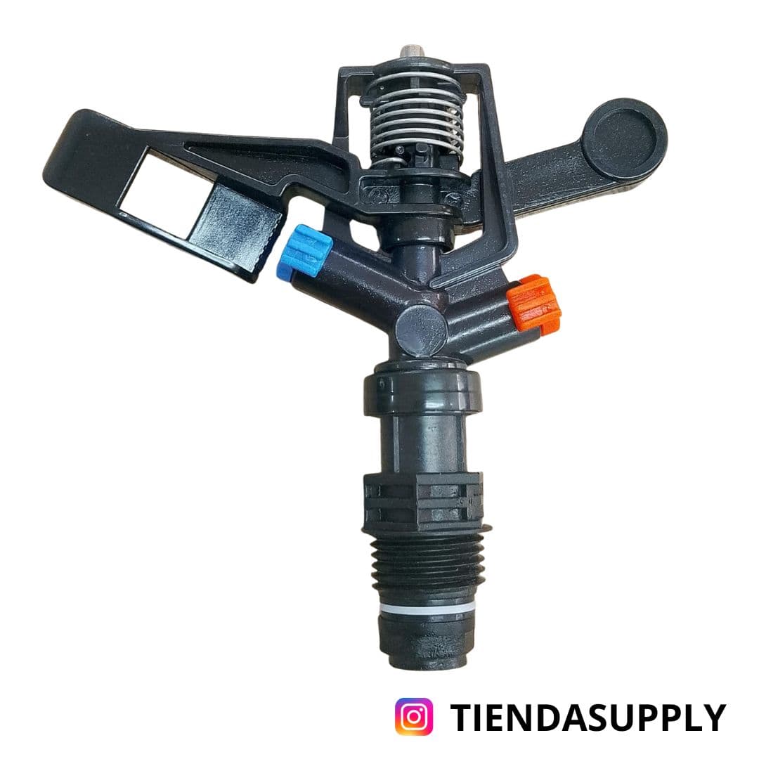 Aspersor con boquillas plasticas 1/2"