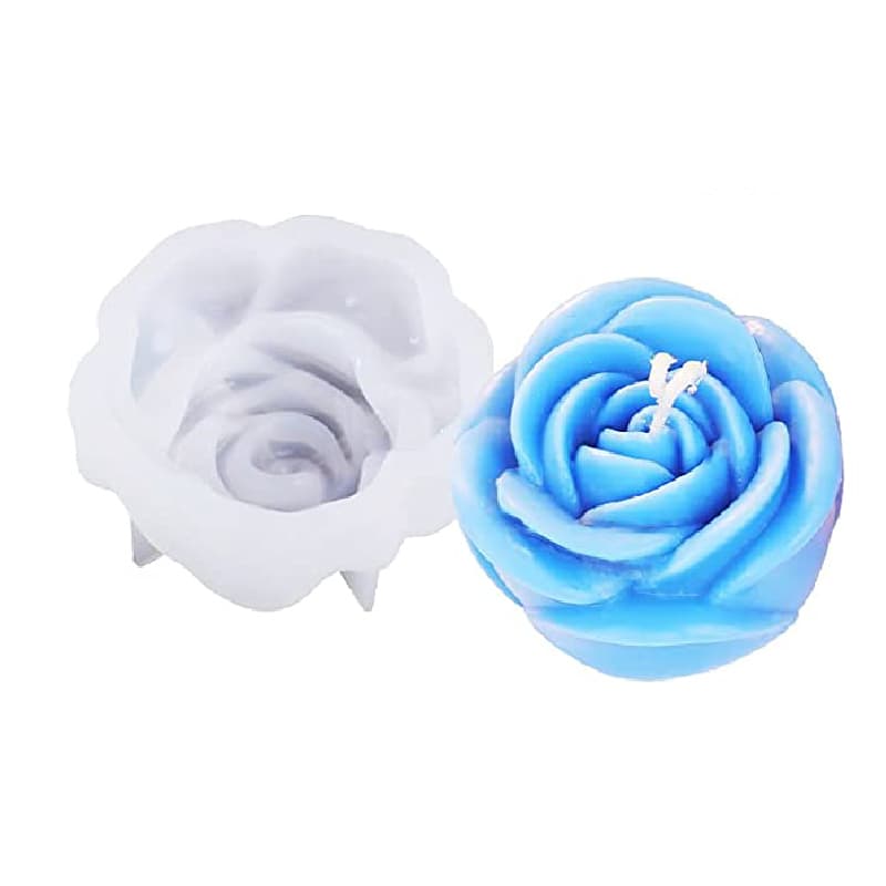 Moldes En Silicona Forma De Rosas