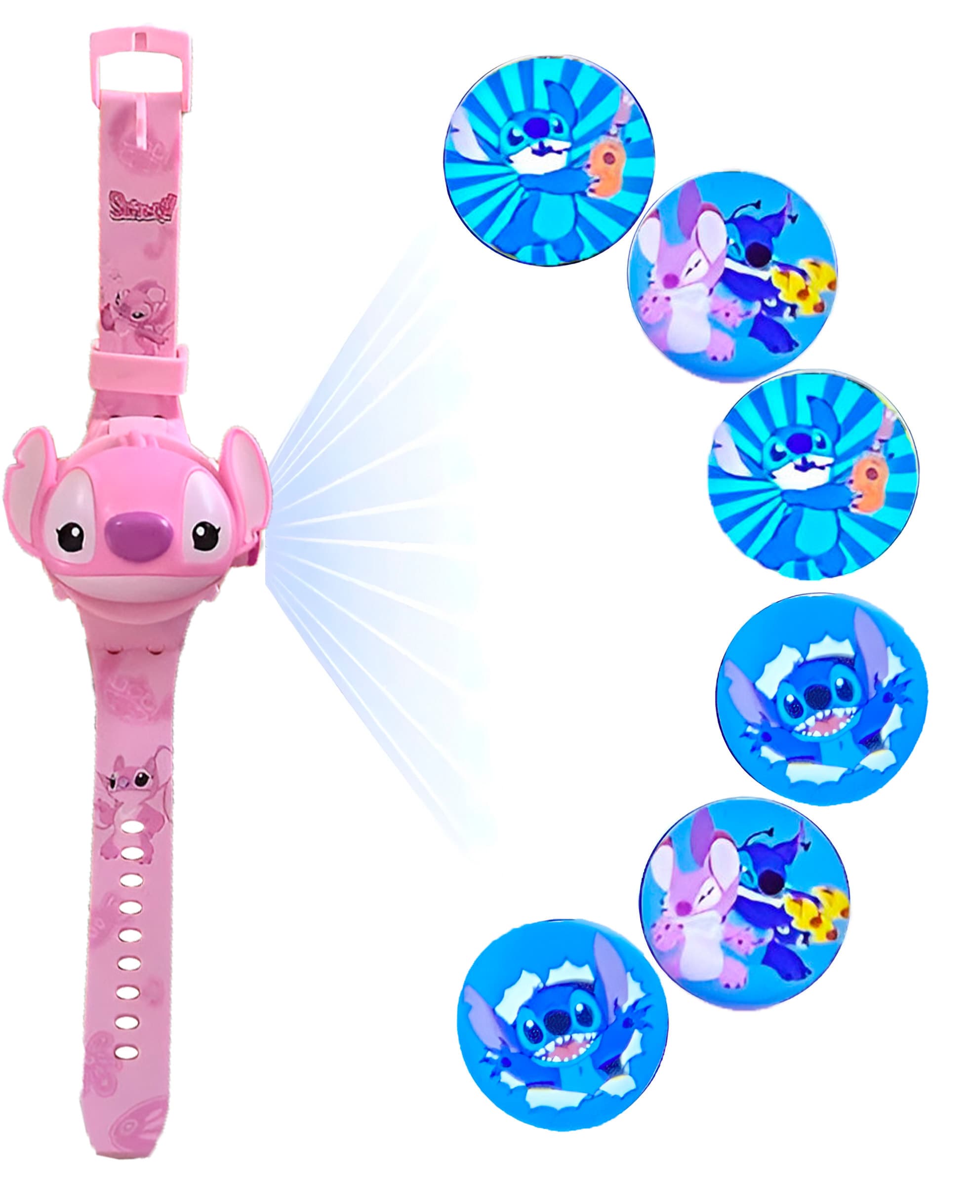 Reloj Niñas Digital Proyector Figura Inf
