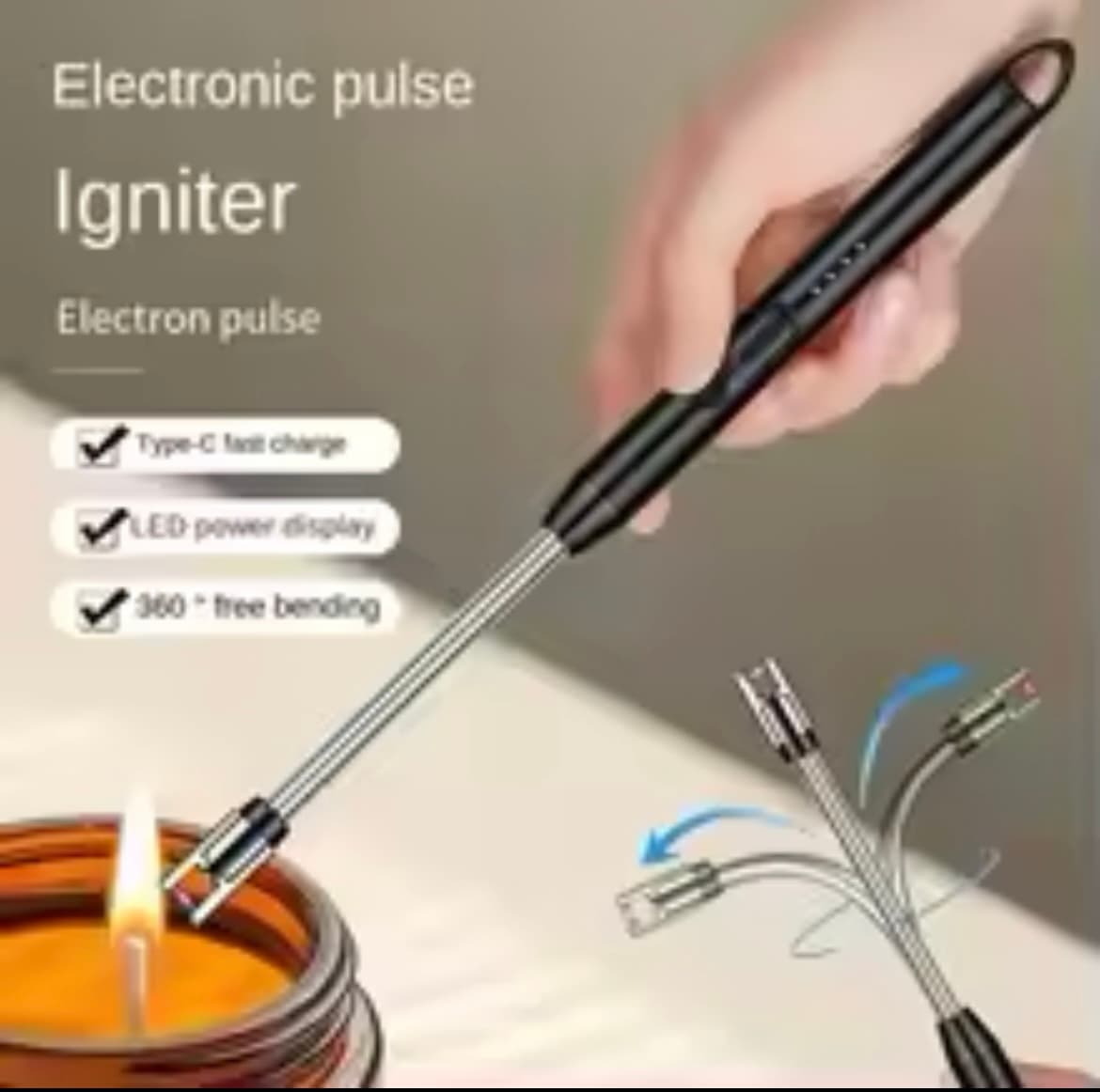 ENCENDEDOR ELECTRICO RECARGABLE COCINA