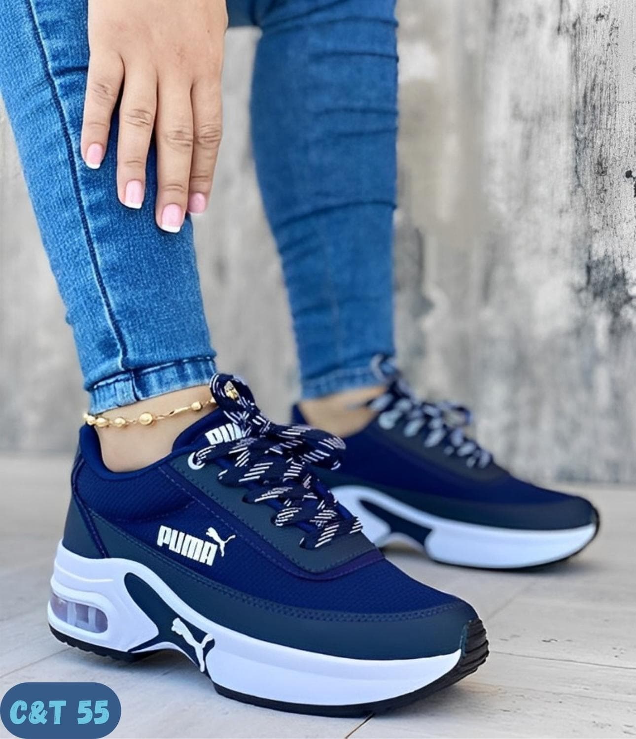 Puma plataforma azul