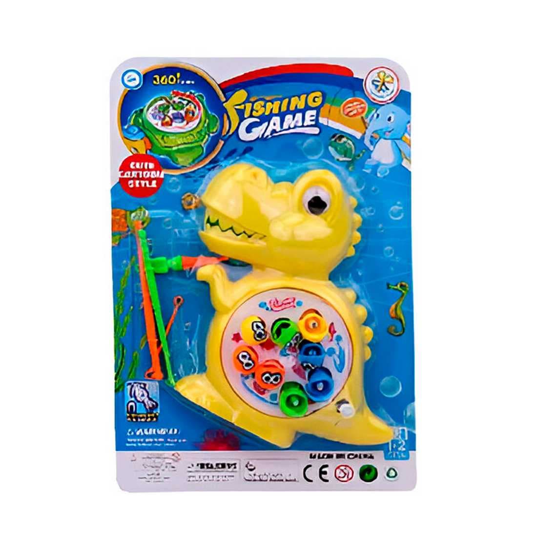 Juego De Pesca Iman Juguete Giratorio