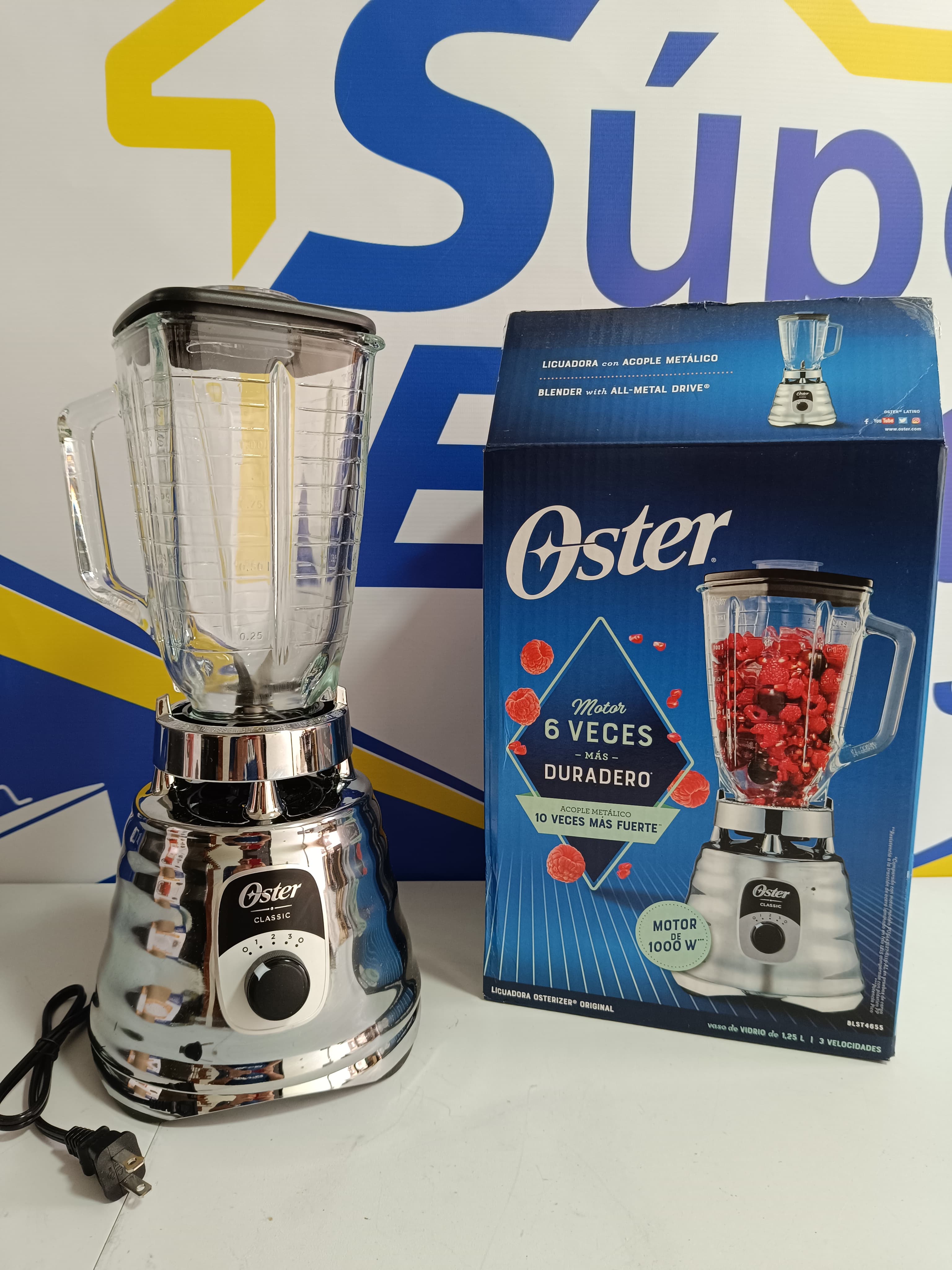 licuadora oster tradicional vaso vidrio