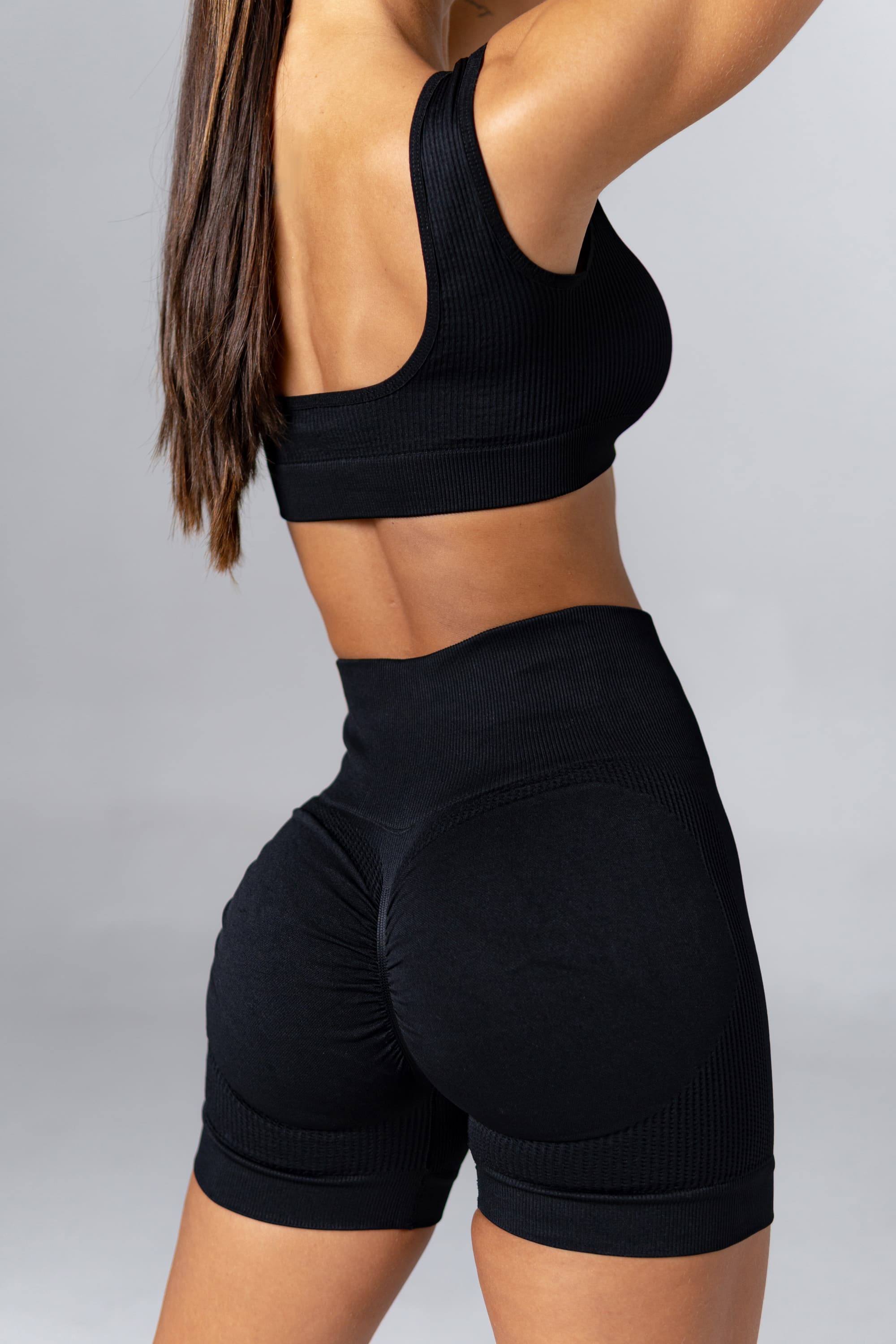 SHORT SEAMLESS - PUSH UP NEGRO