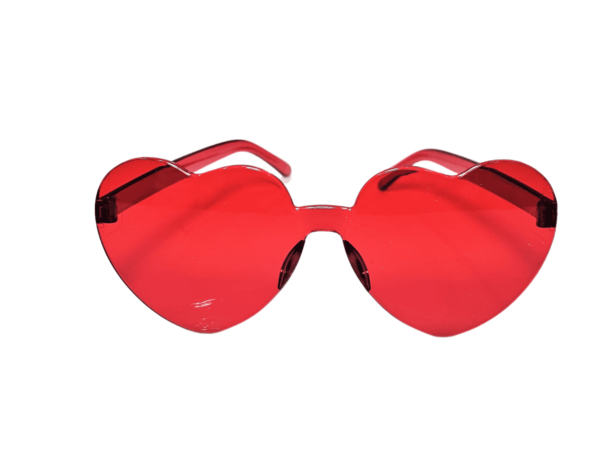 Gafas Corazón Rojas