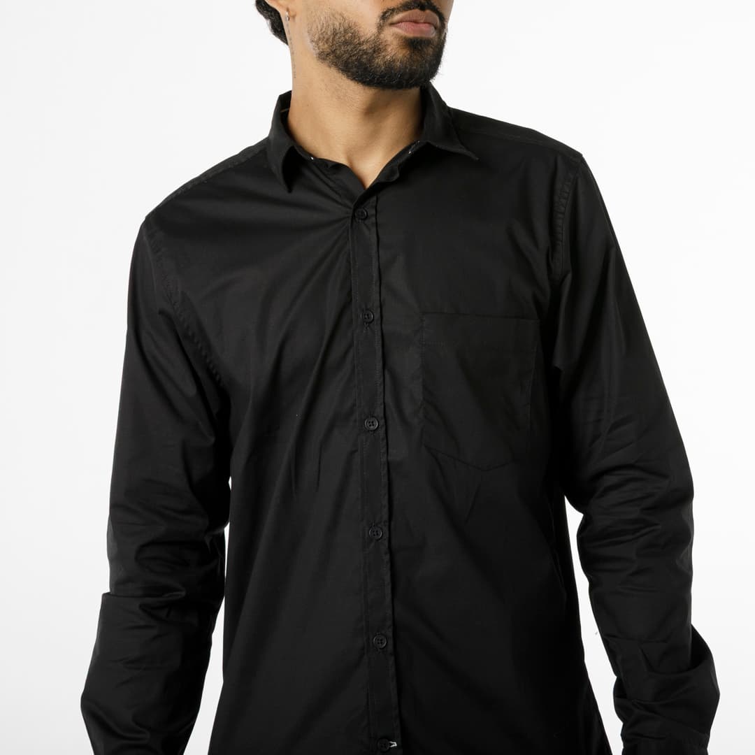 CAMISA MANGA LARGA FONDO ENTERO CS9015