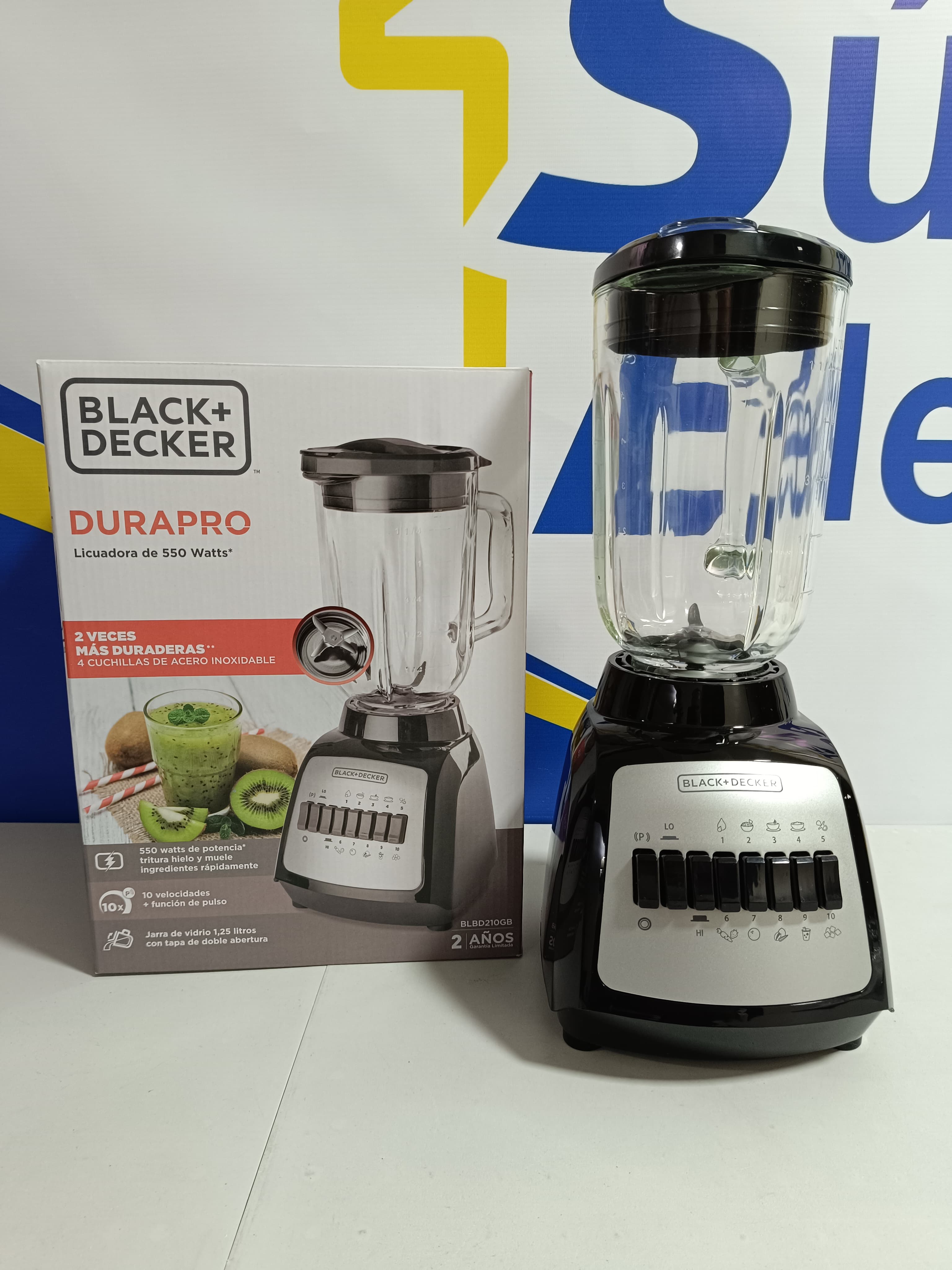 Licuadora black Decker vaso vi 550 watts