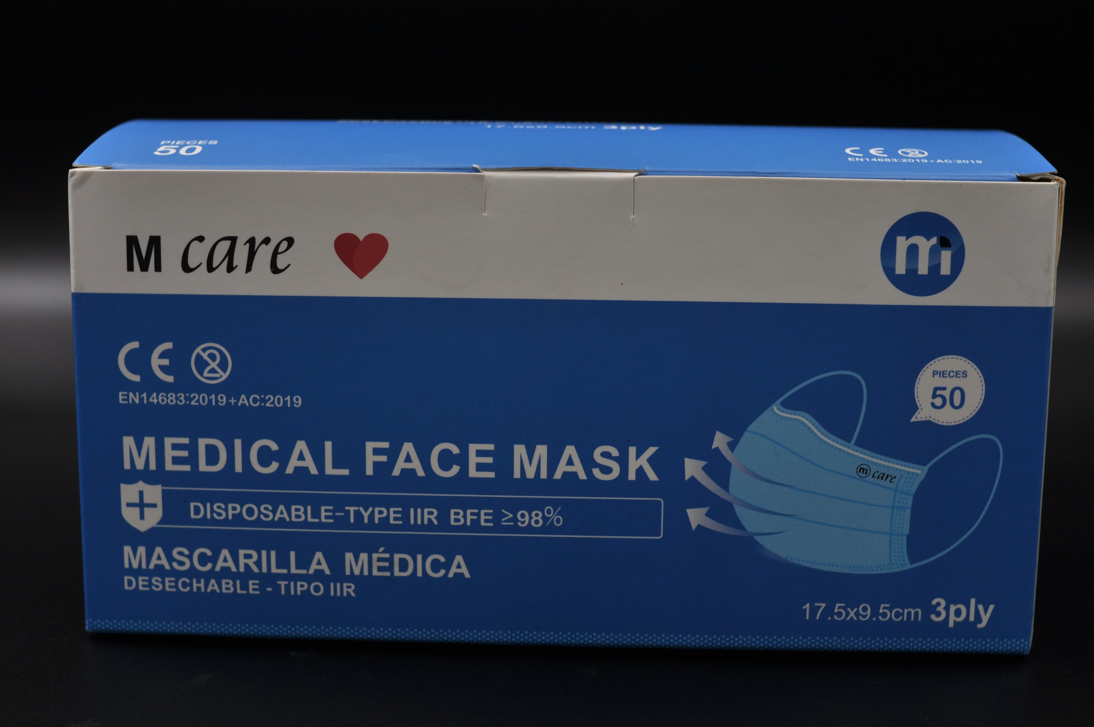 Tapabocas Arganel Azul