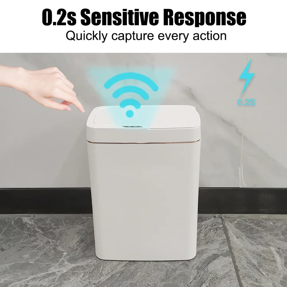 Cubo Basura Inteligente Sensor 17.5 Lt