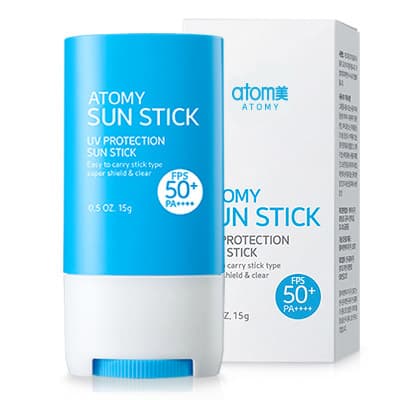 Protector solar en barra x 15 gr atomy