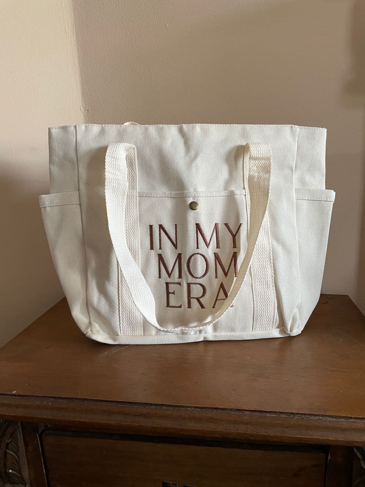 Bolso Lona Bordado