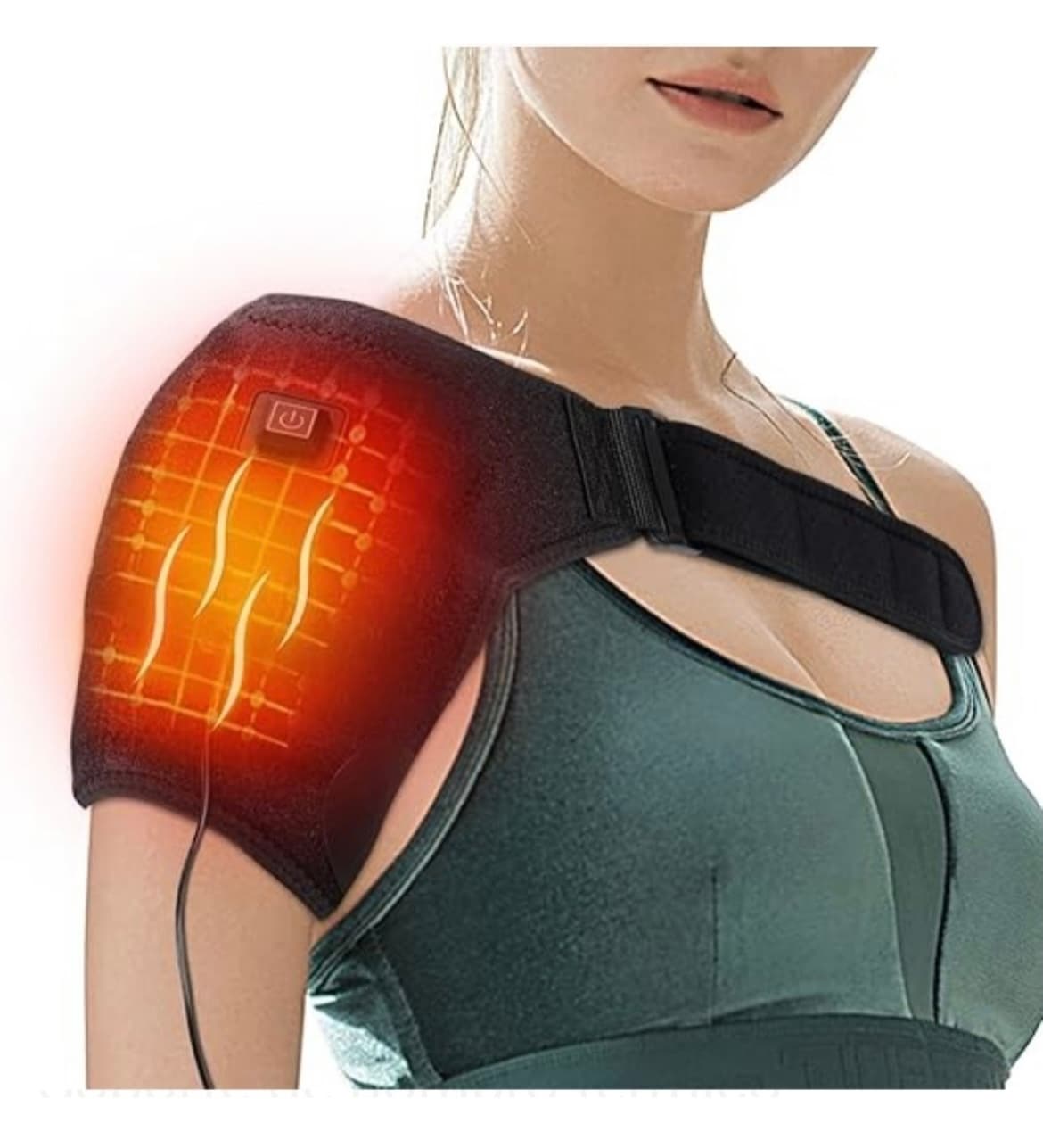 HOMBRERA TERMICA TERAPIA CALOR AJUSTABLE