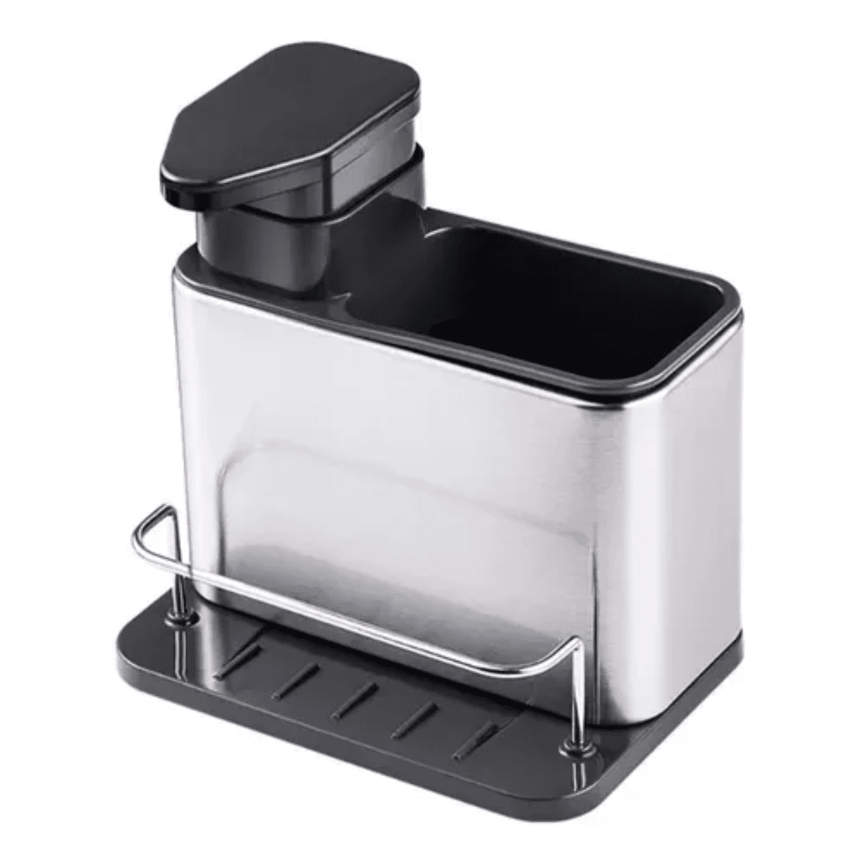 Dispensador De Jabón 3 En 1 Soporte Para