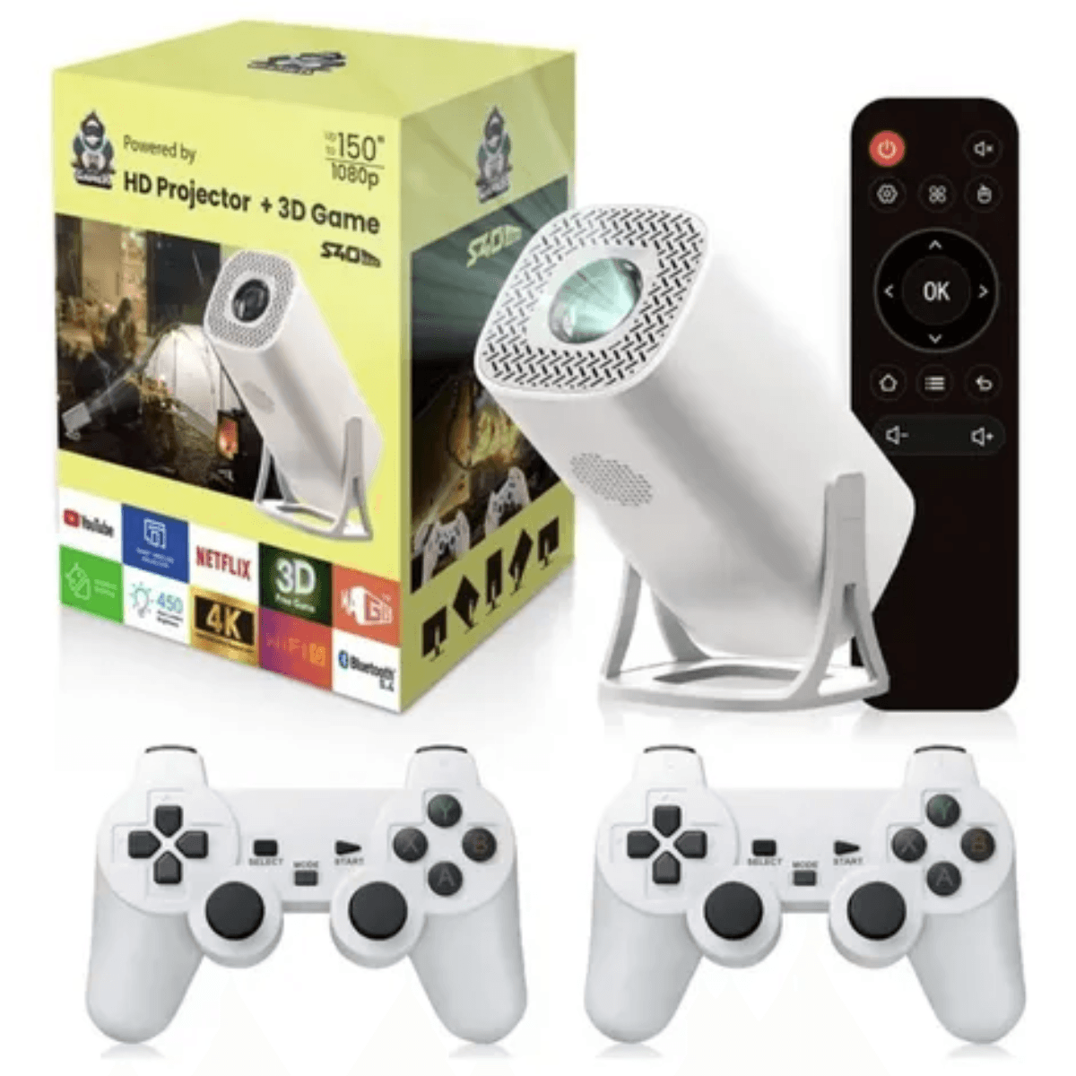 Proyector S40 Max Android Ultra Hd