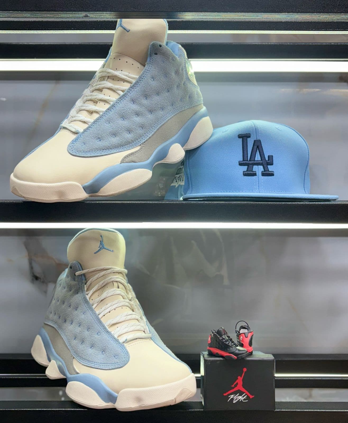 JORDAN RETRO 13 AZUL CLARO Y BLANCO UNIS
