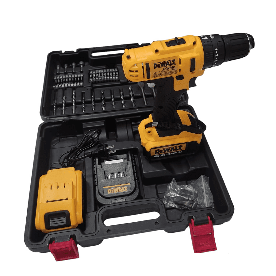 Taladro inalambrico percutor 68v