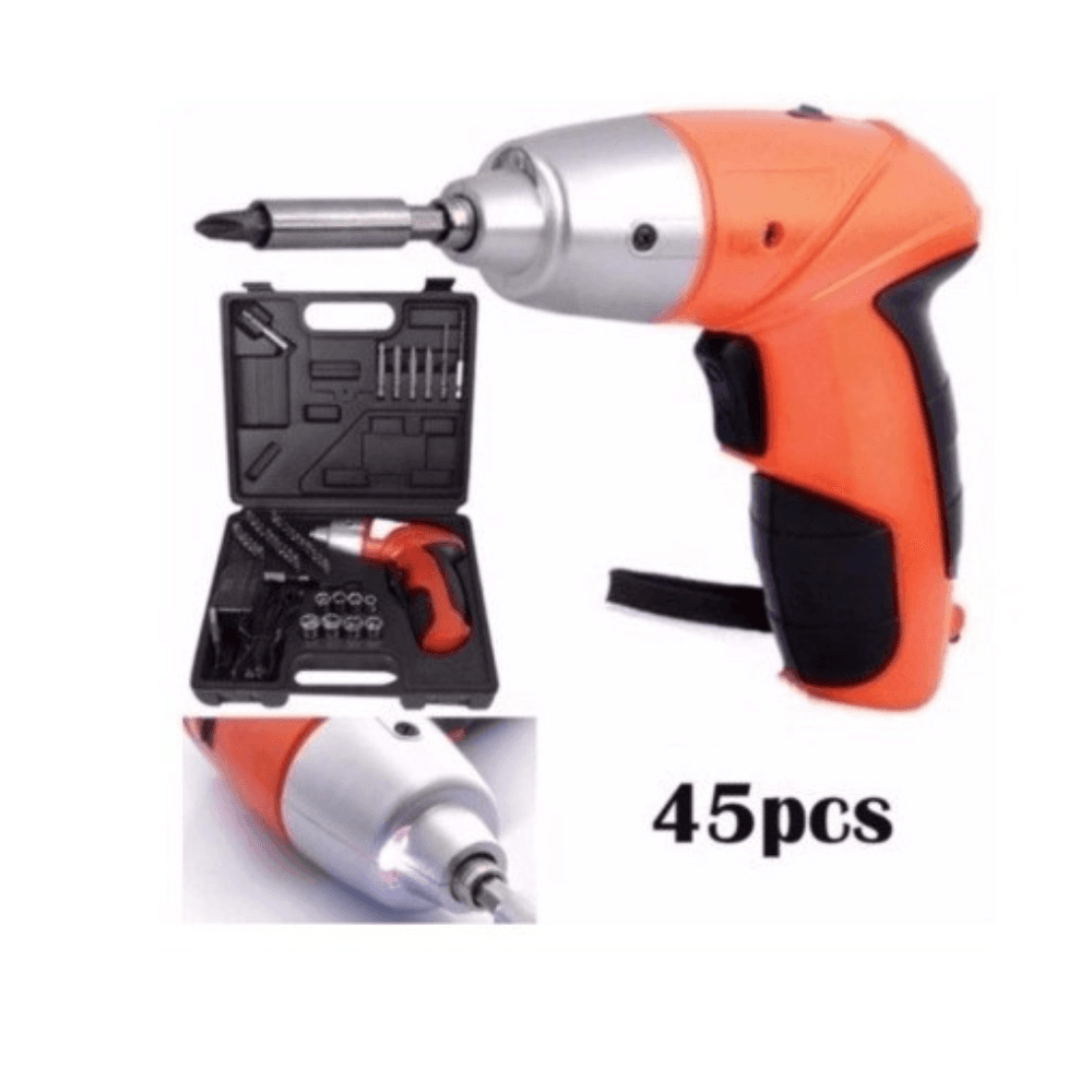 KIT DESTORNILLADOR ELECTRICO RECARGABLE