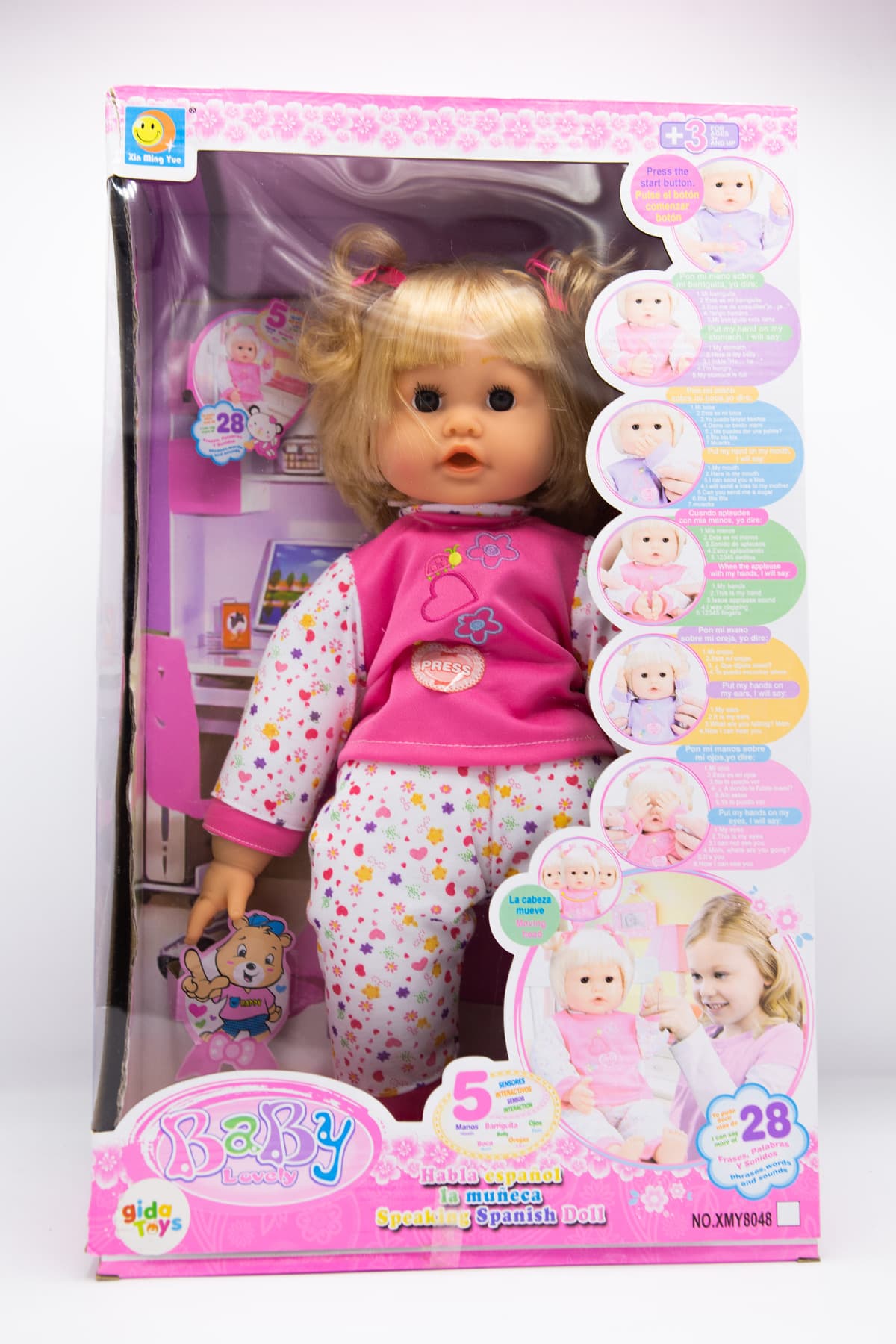 Bebe partes del cuerpo