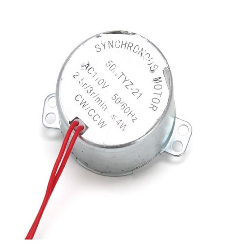 Motor de volteo incubadora 110v H130