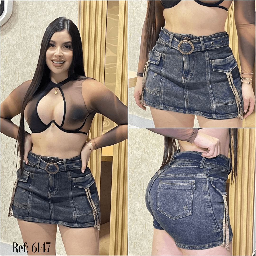 Ref: 6147 Falda short