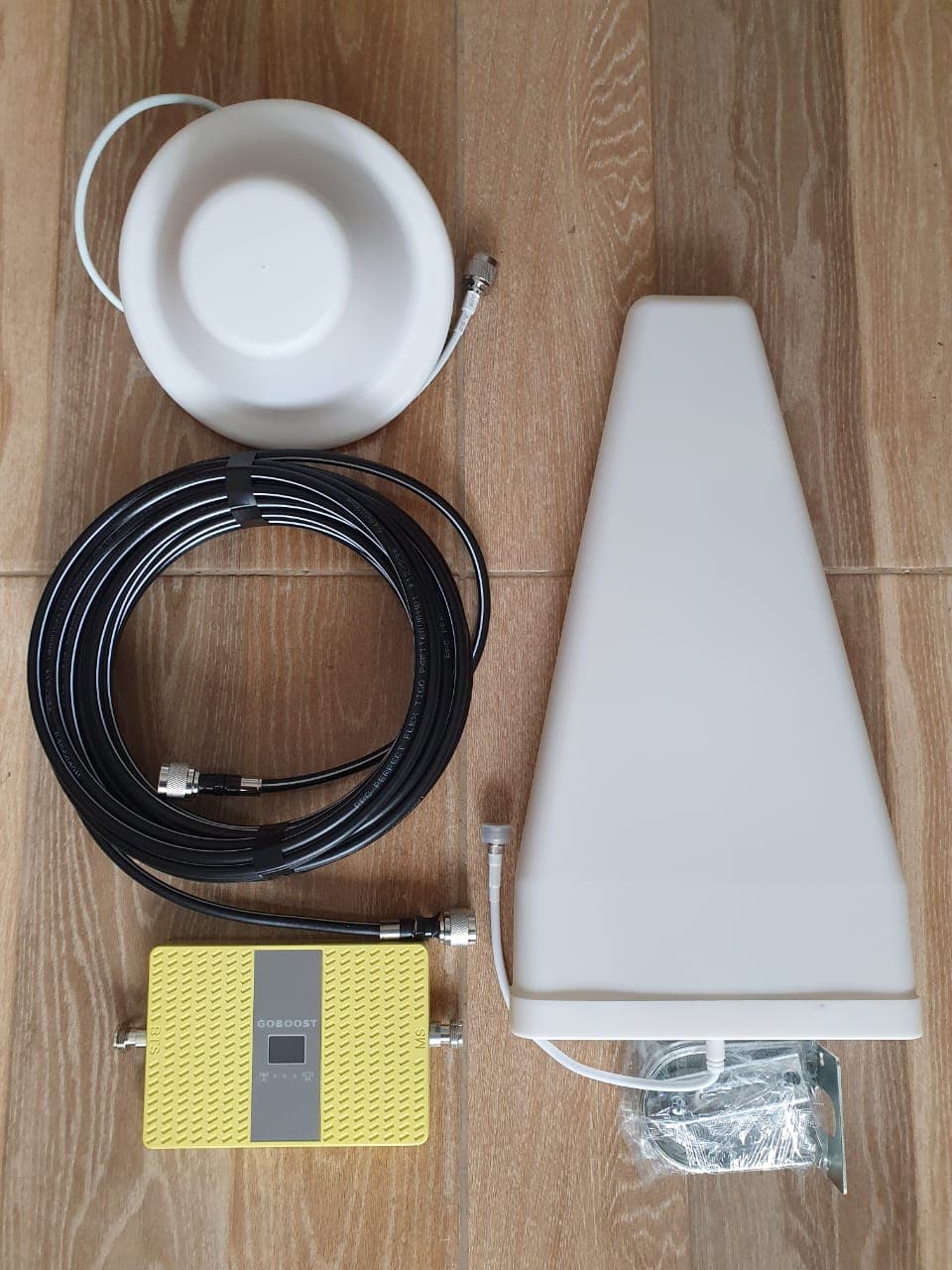 kit amplificador 70db señal celular rura