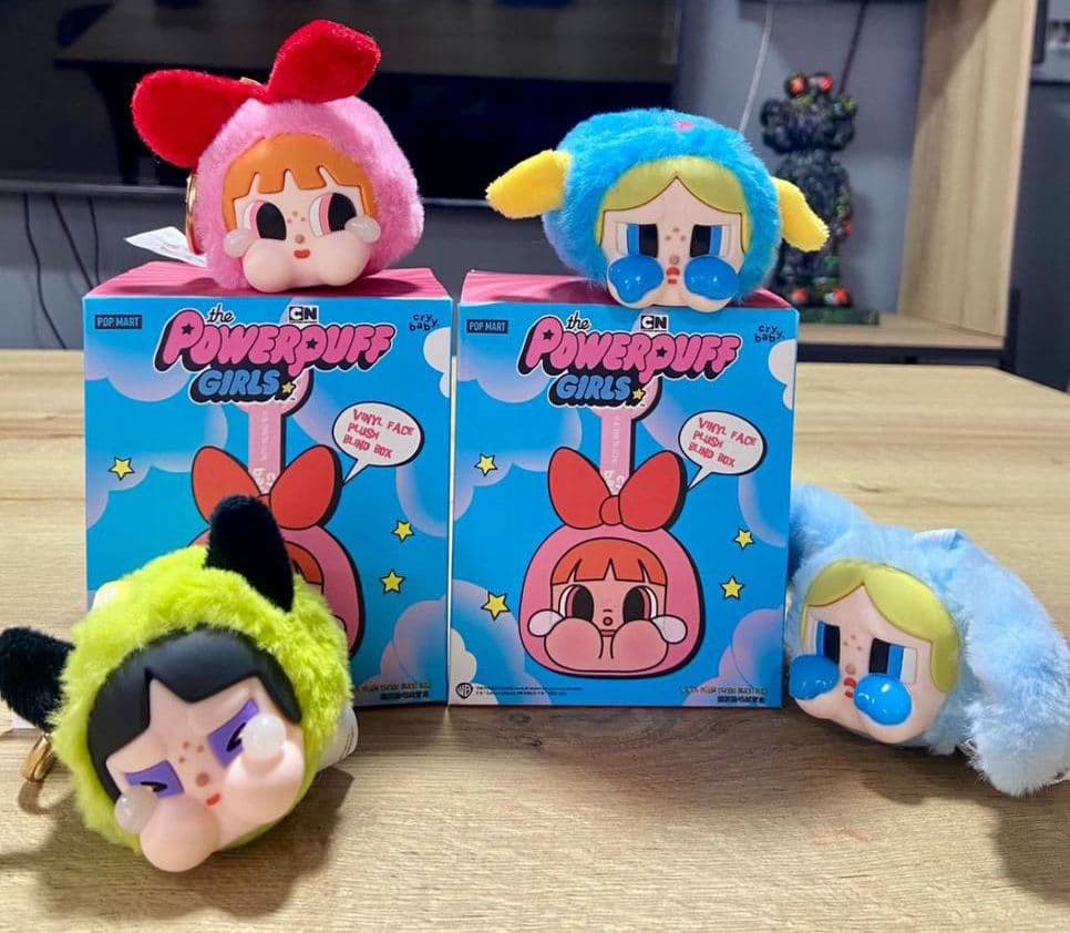 LLAVEROS CRYBABY Y CRYBABYXPOWERPUFF