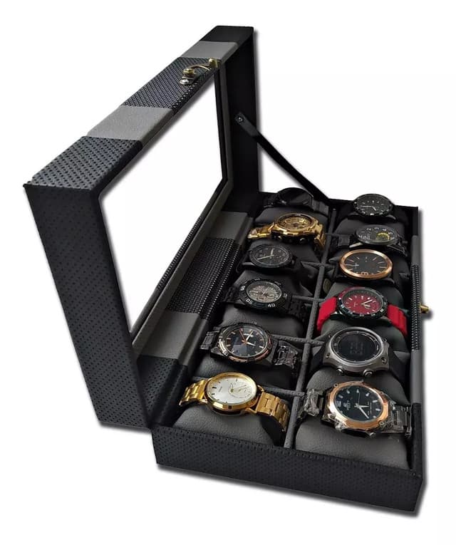 Organizador De Relojes Estuche 12 puesto
