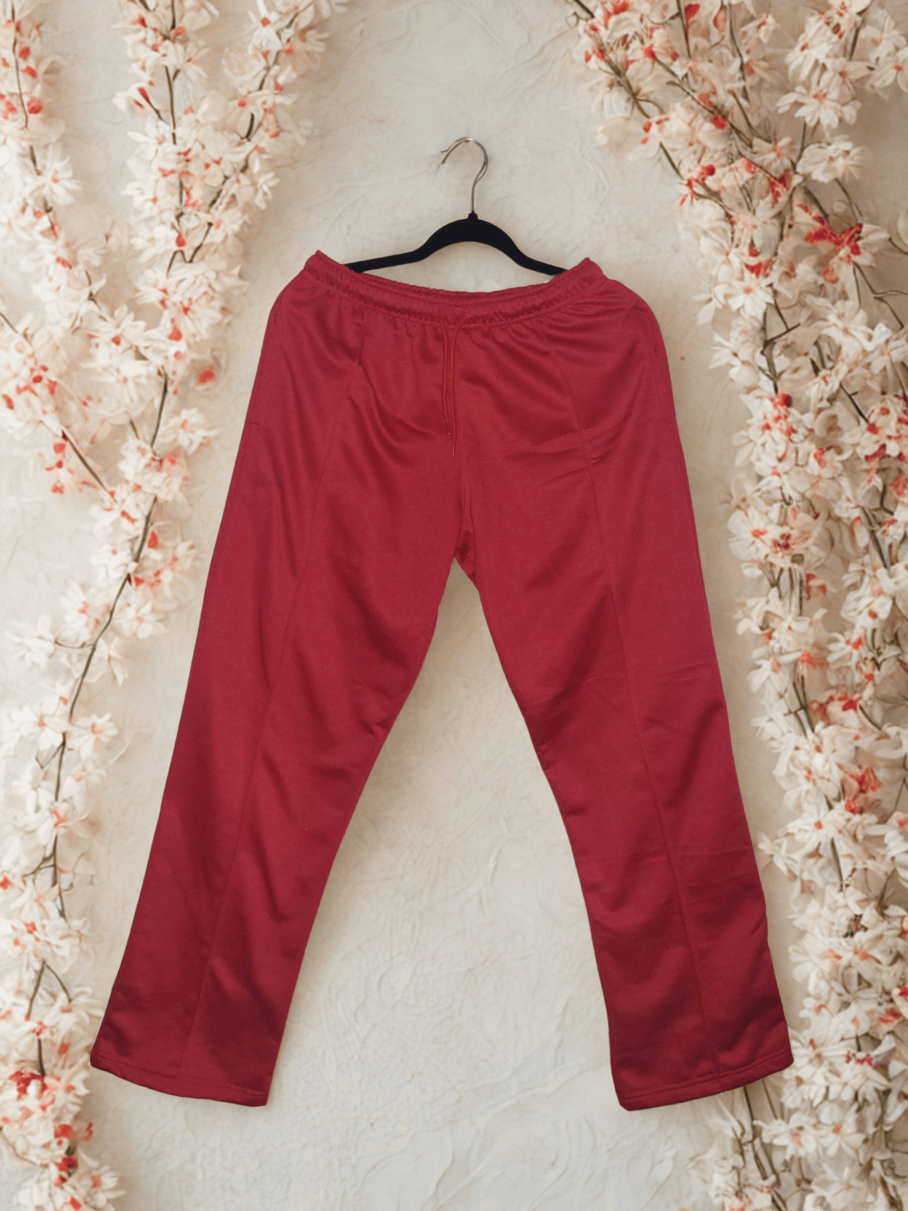 BOTA RECTA DAMA ROJO M