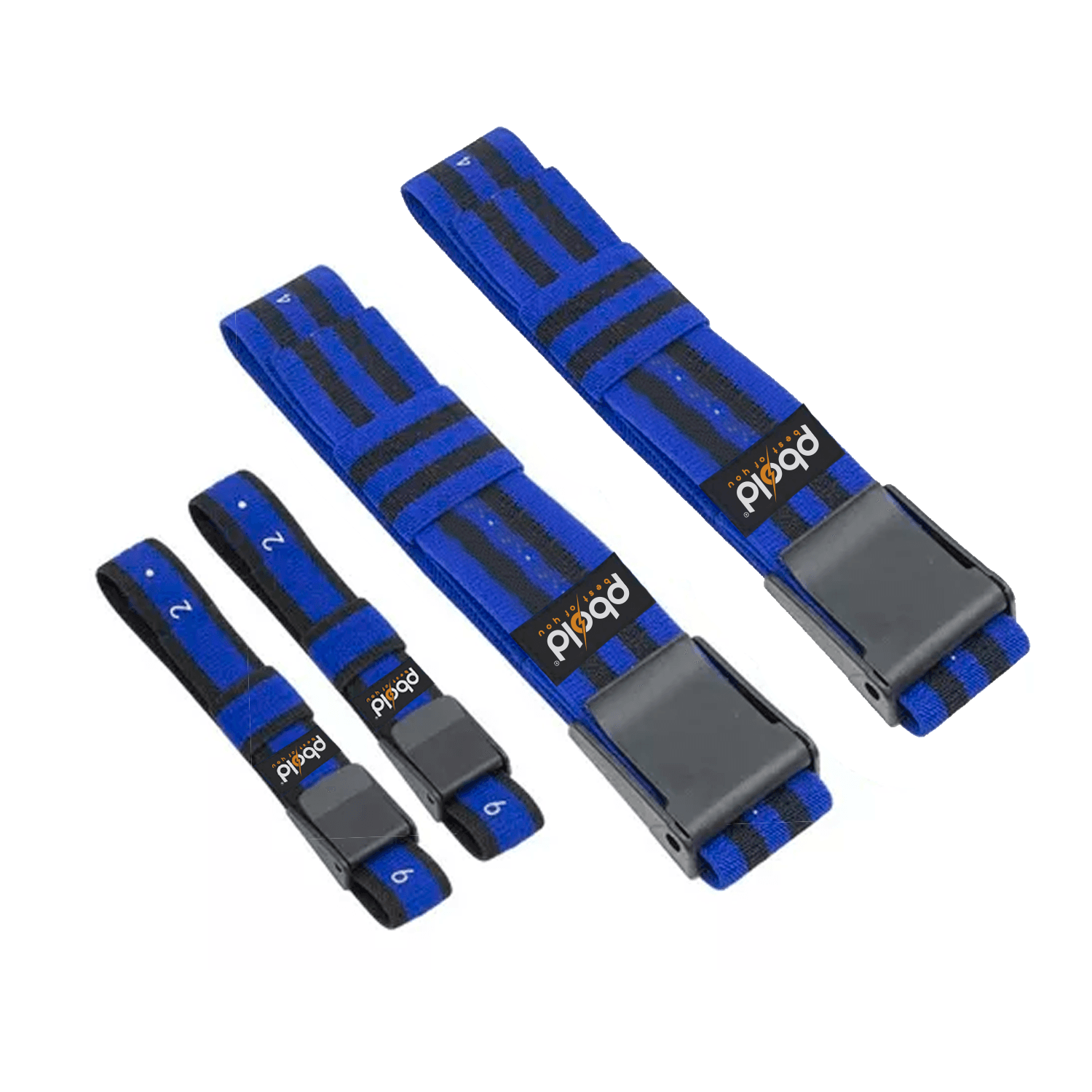 Kit x4 Bandas Elasticas Oclusión Pbold
