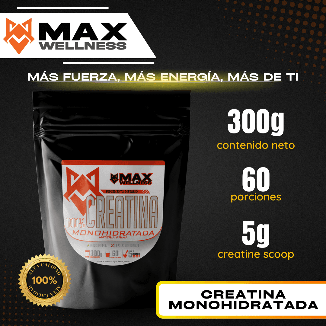 3 Creatinas Max Wellness 300g