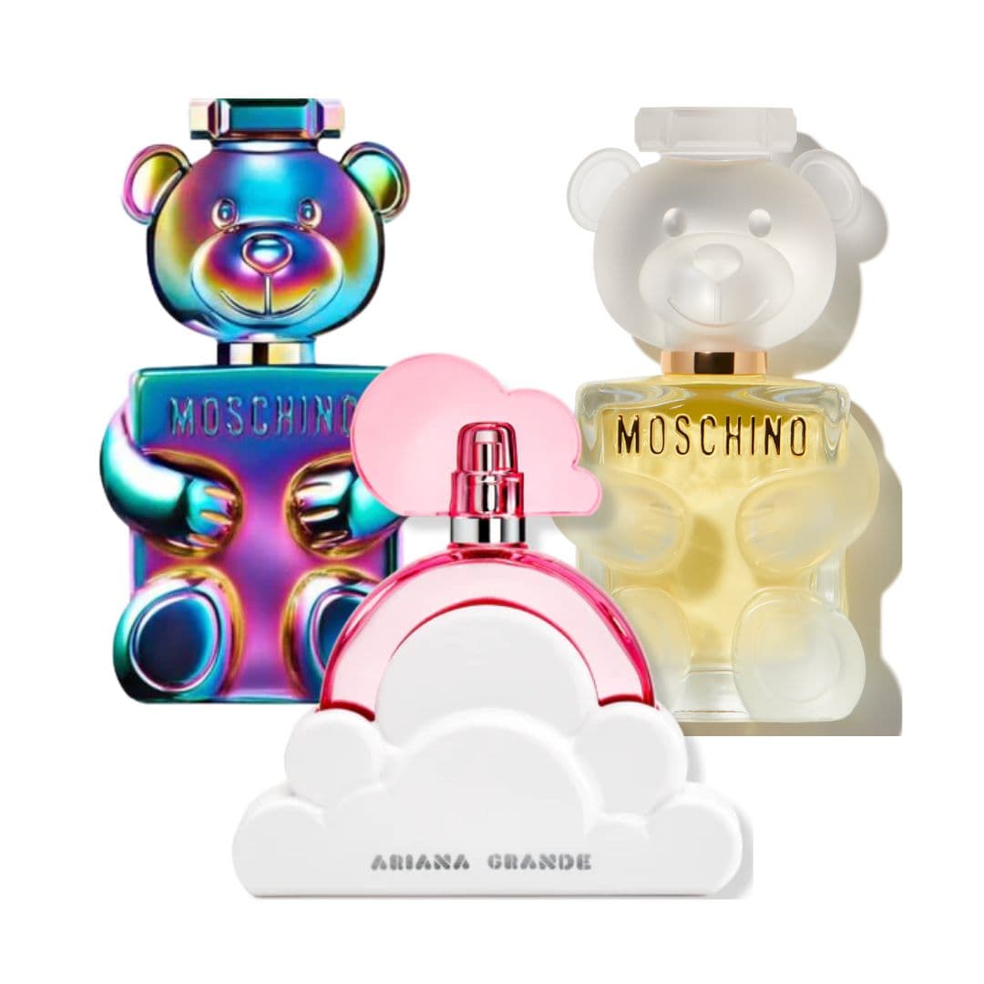 TOY 2 PERLA + CLOUD PINK + TOY 2MOSCHINO