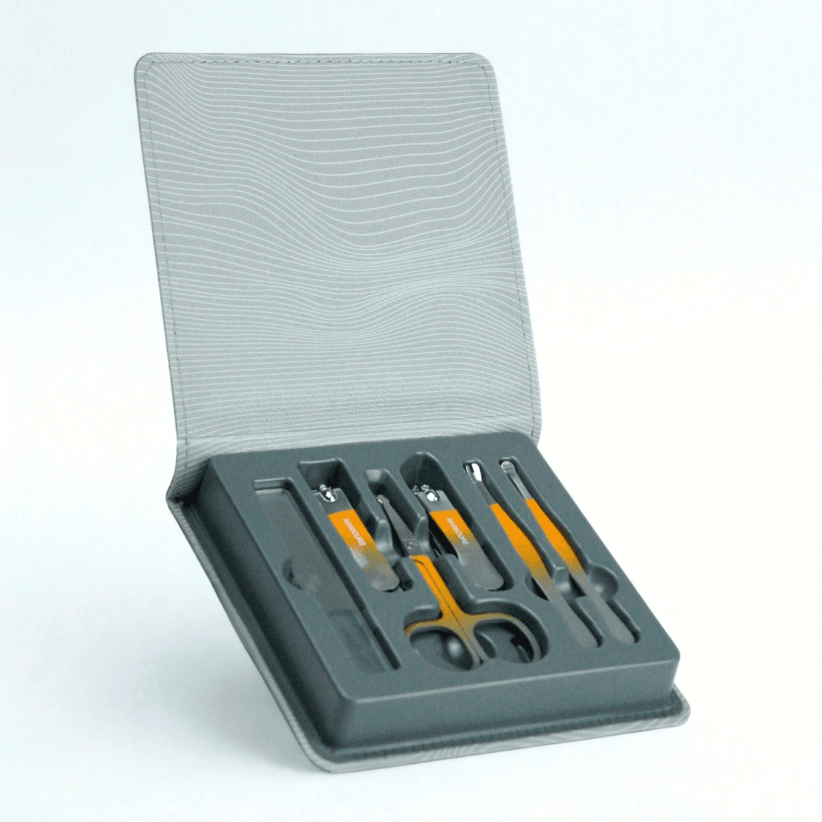 Kit X6 Manicure Cortauñas Acero Inox