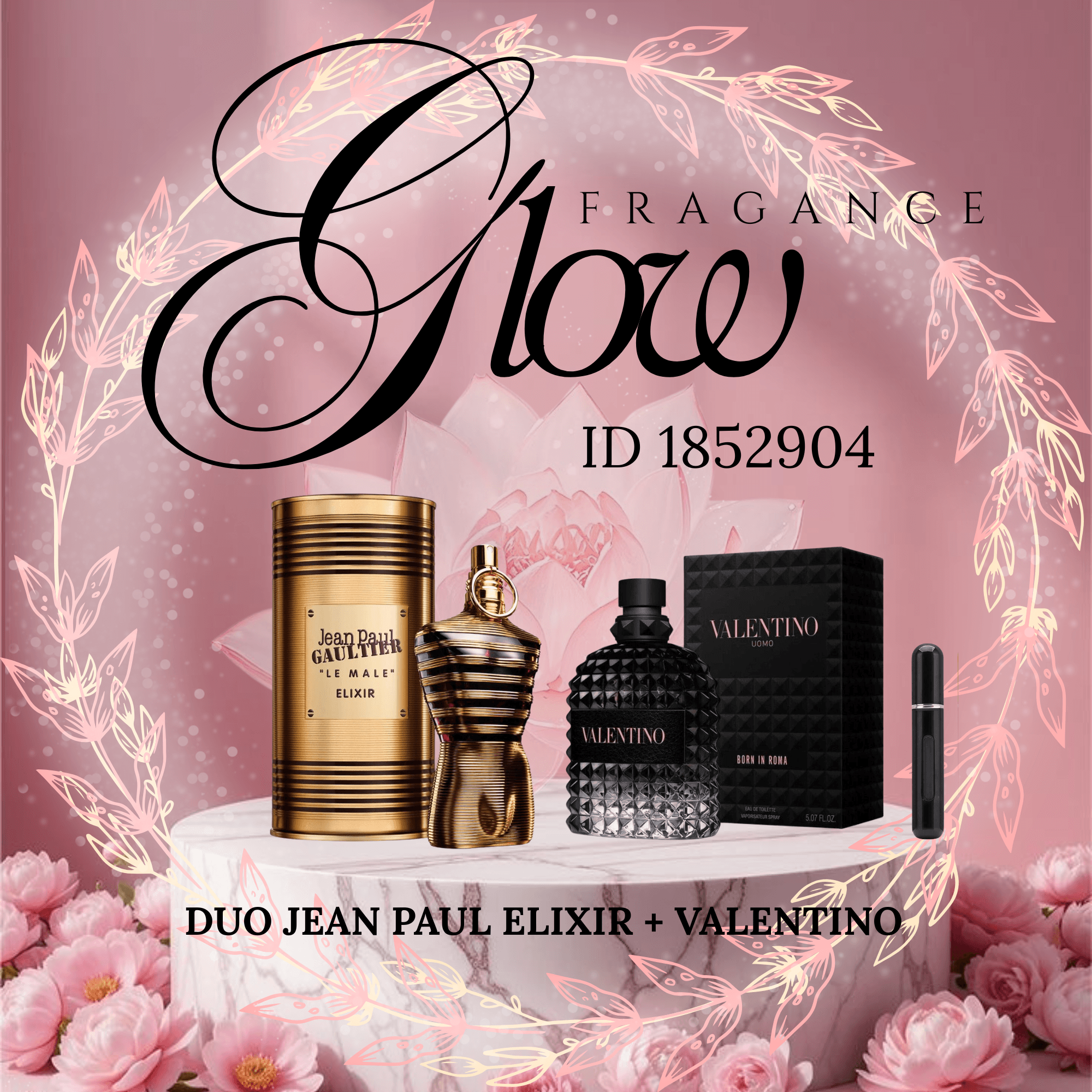 PROMO DUO JEAN PAUL ELIXIR Y VALENTINO
